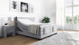 Boxspringbett Konrad 200 x 210 cm mit Motor in Board Grau