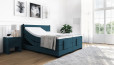 Boxspringbett Konrad 200 x 210 cm mit Motor in Board Petrol