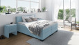 Boxspringbett William in Board Hellblau