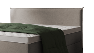 Boxspringbett Jim - Kopfteil mit Keder - bündig